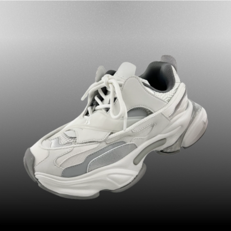 ELEVATED MESH CASUAL SNEAKERS I-0249