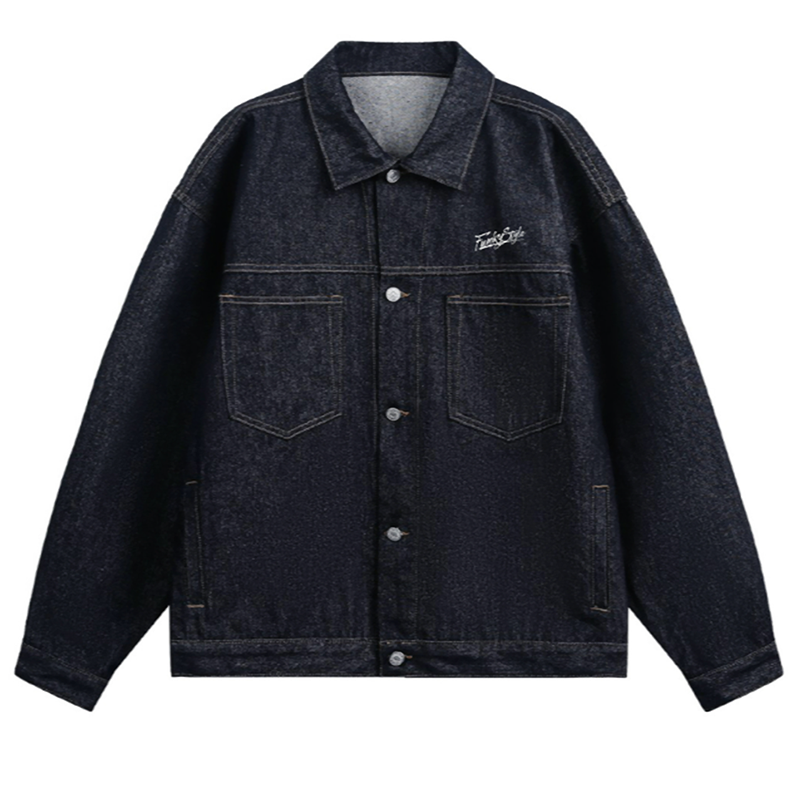 RETRO GRAFFITI DENIM JACKET I-0172