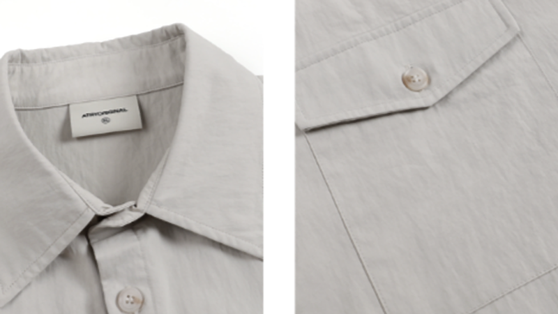 PEPLUM LONG SLEEVE SHIRT I-0093