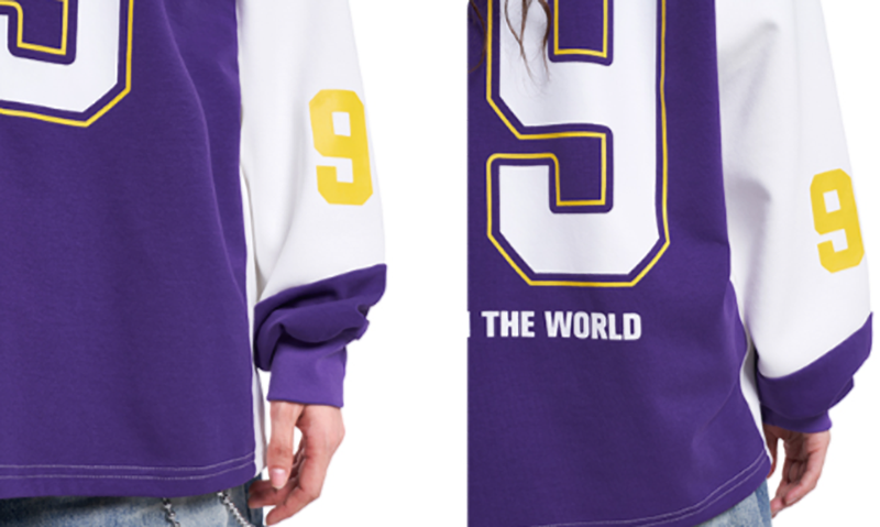 RETRO LETTERED SWEATSHIRT I-0184