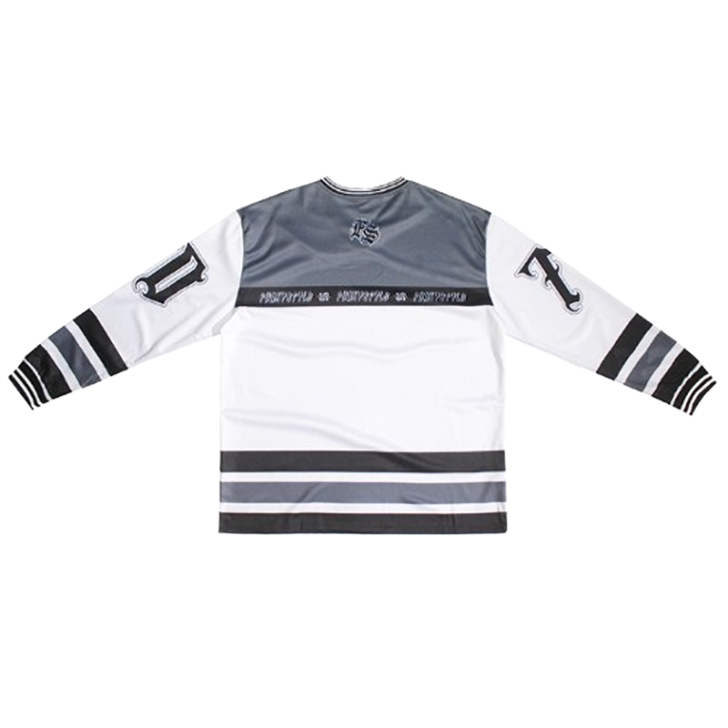 FUNKY HIP-HOP RUGBY LONG SLEEVE TEE I-0110