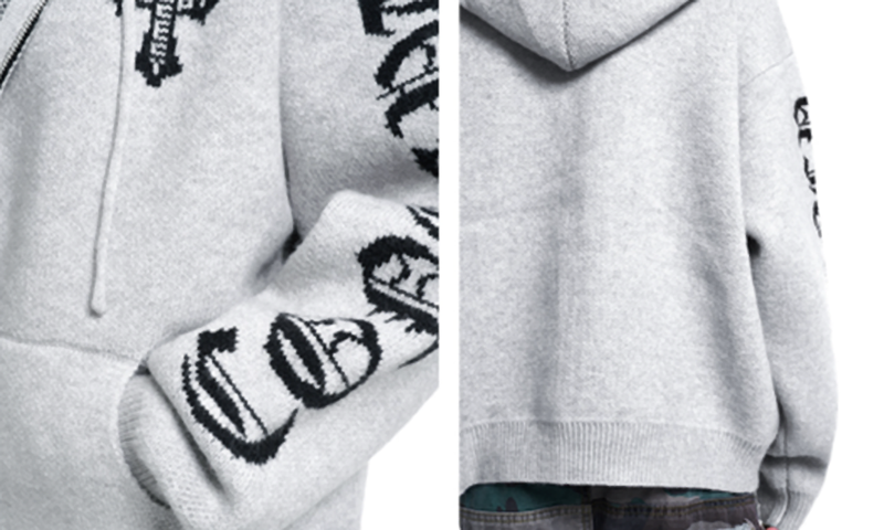 GOTHIC JACQUARD CARDIGAN I-0183