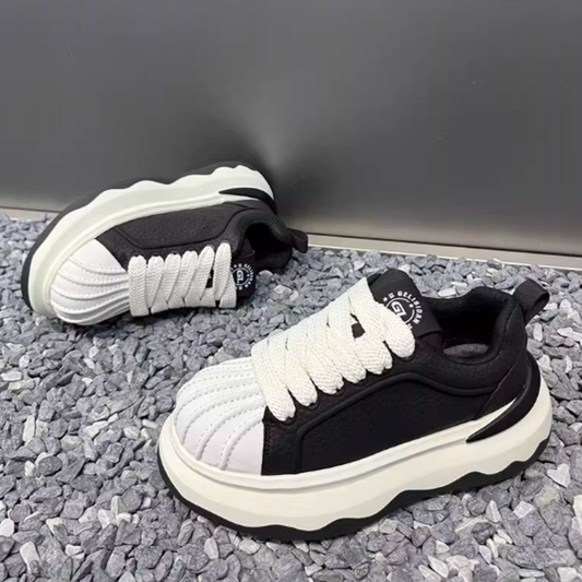 THICK SOLE CASUAL SNEAKERS I-0210