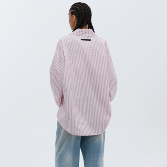 STRIPE LONG SLEEVE SHIRT I-0094