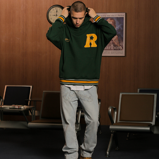 RETRO HOODIE PULLOVER I-0002