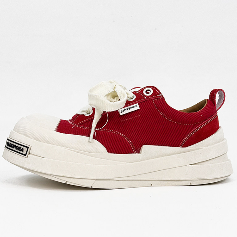 RETRO CANVAS PLATE SHOES I-0228