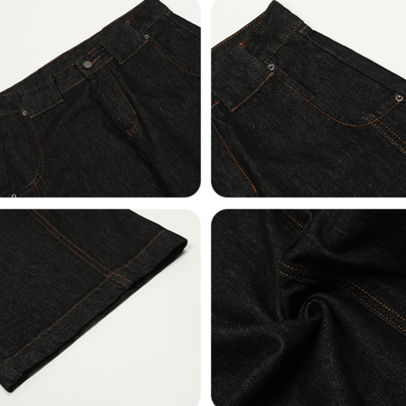 RETRO WIDE-LEG JEANS I-0034