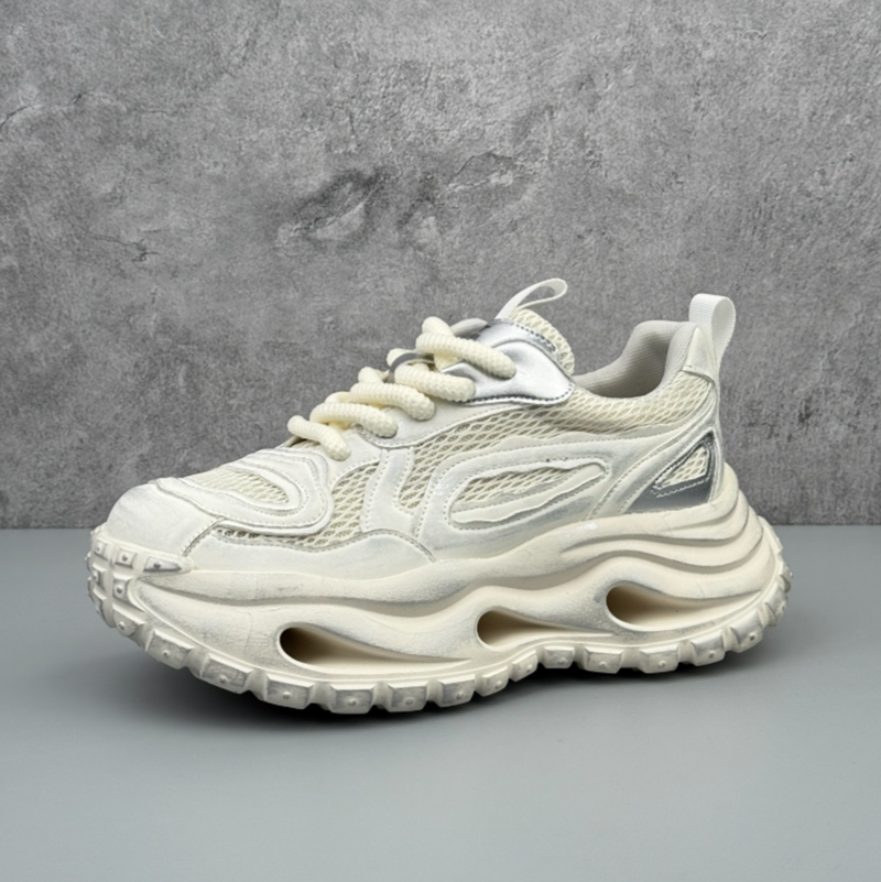 RETRO THICK SOLE SNEAKERS I-0230