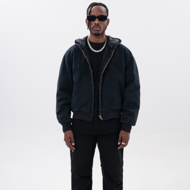 VINTAGE CANVAS DENIM JACKET I-0026