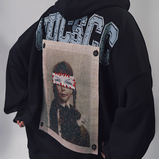 RETRO HIP-HOP HOODED SWEATSHIRT I-0149