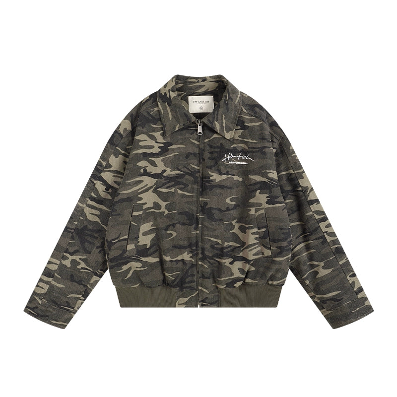 CAMOUFLAGE TRACKER JACKET I-0072
