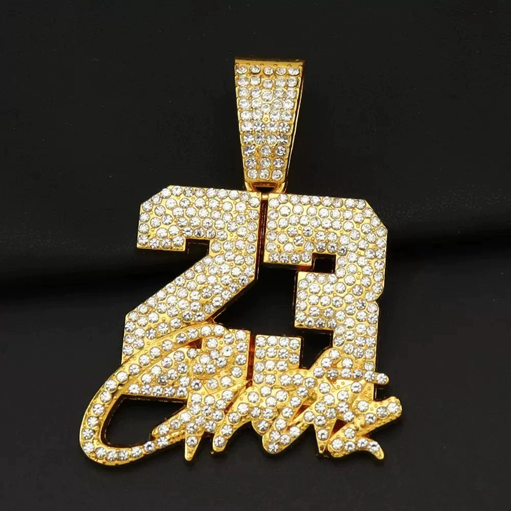 ZIRCONIA CUBAN CHAIN NECKLACE I-0100