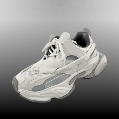 ELEVATED MESH CASUAL SNEAKERS I-0249