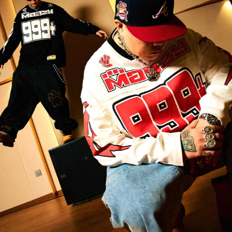 RETRO HOCKEY JERSEY SWEATSHIRT I-0198