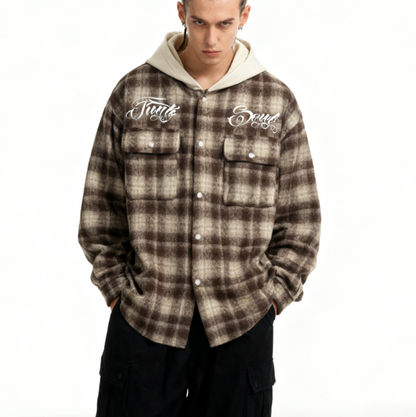 FUNKY BBOY HOODED SHIRT I-0175