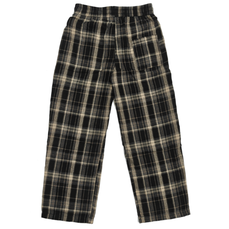 FUNKY PLAID STREET PANTS I-0171