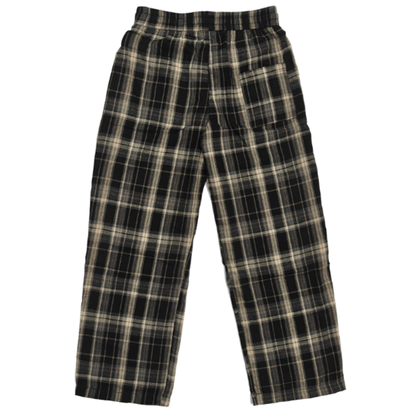 FUNKY PLAID STREET PANTS I-0171