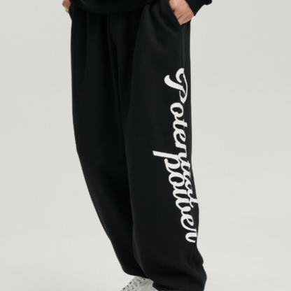 CASUAL GRAPHIC SWEATPANTS I-0081