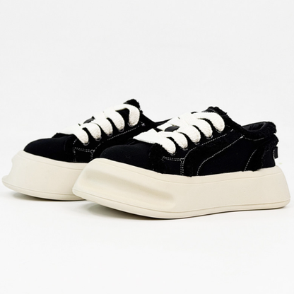 CUTE BIG-HEAD CANVAS SHOES I-0227