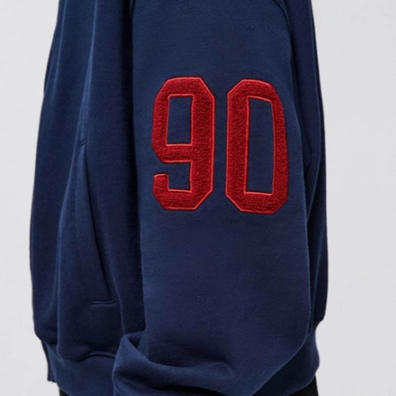 RETRO EMBROIDERED HOODED JACKET I-0066