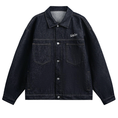 RETRO GRAFFITI DENIM JACKET I-0172