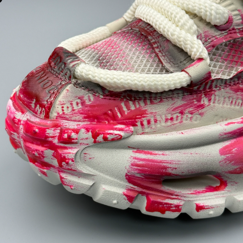 BREATHABLE MESH POP COLOR SHOES I-0223