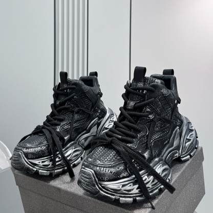 HIGH-TOP THICK SOLE SNEAKERS I-0146