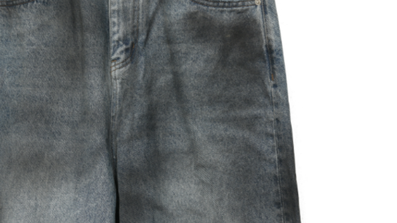 DISTRESSED LOOSE JEANS I-0014