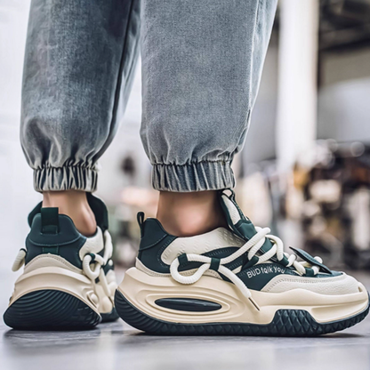 STYLISH THICK-BOTTOM SNEAKERS I-0207