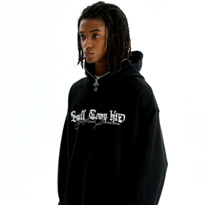 STREET WAVE EMBROIDERED HOODIE I-0048