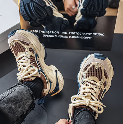 MESH HEIGHTENING SPORTS SHOES I-0216