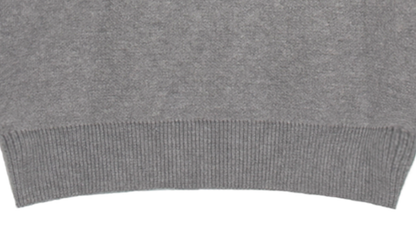 LOOSE HOODED KNIT SWEATSHIRT I-0015