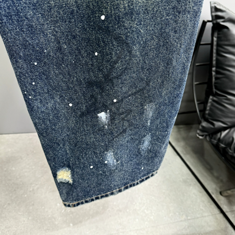 URBAN GRAFFITI WIDE-LEG PANTS I-0151