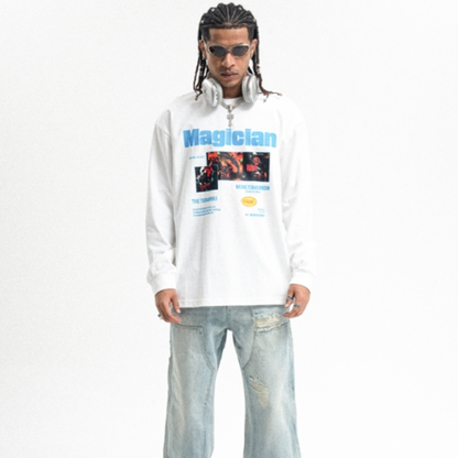 UNISEX COZY COTTON LONG SLEEVE TEE I-0158