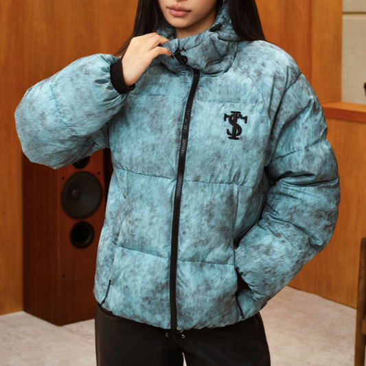 RETRO TIE-DYE HOODIE JACKET I-0141