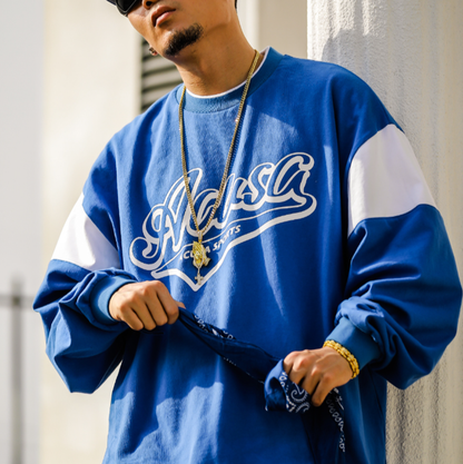 RETRO HIP-HOP COLORBLOCK TEE I-0125