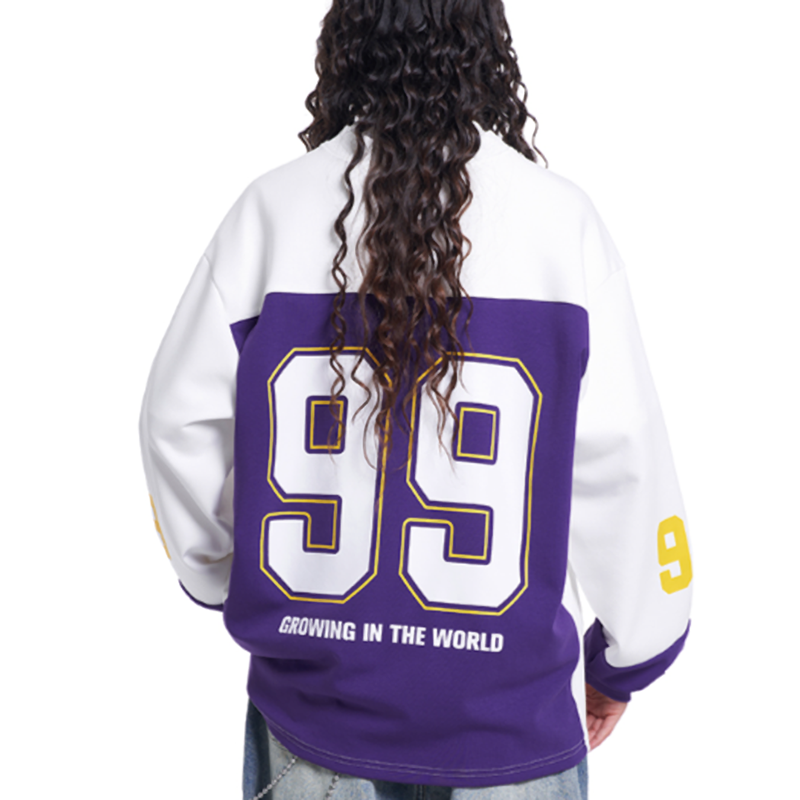 RETRO LETTERED SWEATSHIRT I-0184