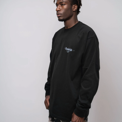 RETRO BBOY OVERSIZED LONG SLEEVE TEE I-0123