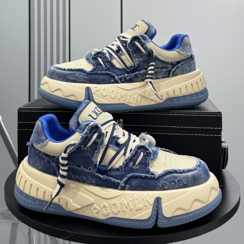 CASUAL THICK-SOLED SHOES I-0186