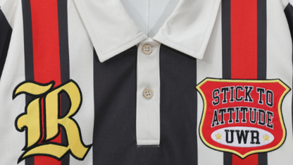 RETRO COLORBLOCK POLO SHIRT I-0003