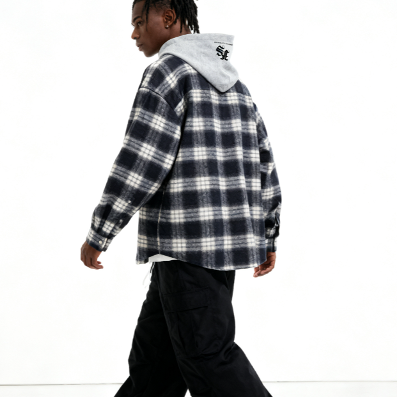 FUNKY BBOY HOODED SHIRT I-0175