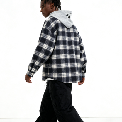 FUNKY BBOY HOODED SHIRT I-0175