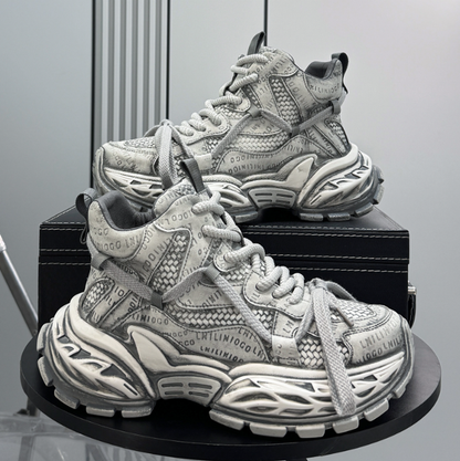 HIGH-TOP THICK SOLE SNEAKERS I-0146