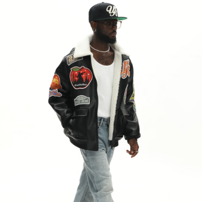 HEAVY DUTY EMBROIDERED JACKET I-0181