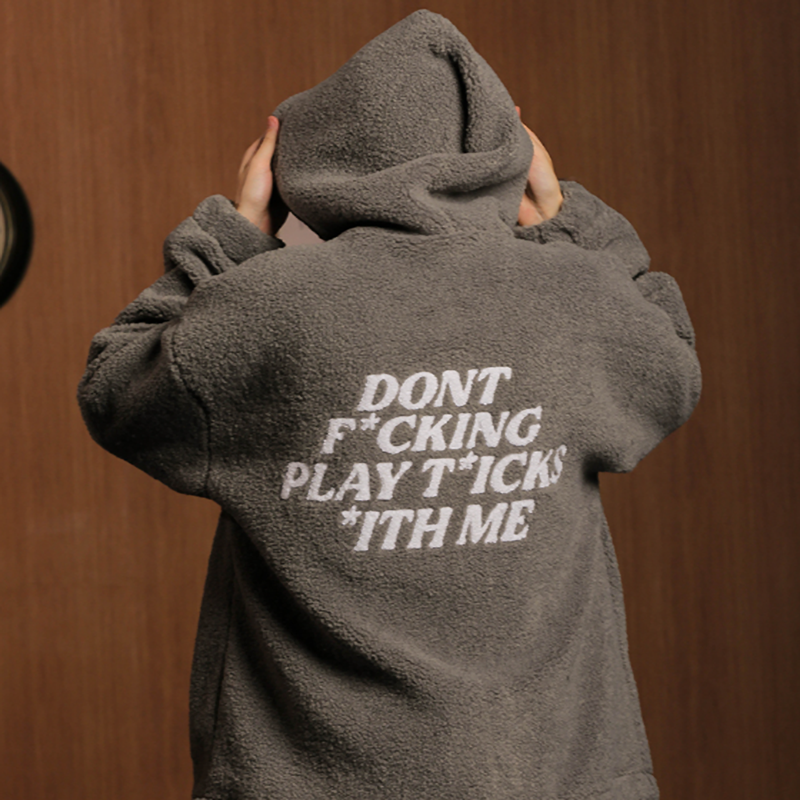 HOODED FLEECE JACKET I-0007