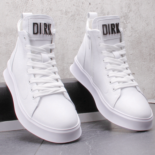 HIGH-TOP LACE-UP SNEAKERS I-0187