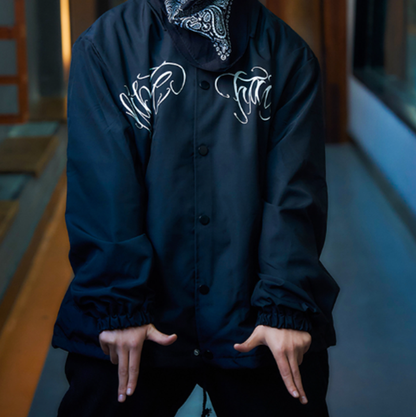RETRO HIP-HOP COACH JACKET I-0113