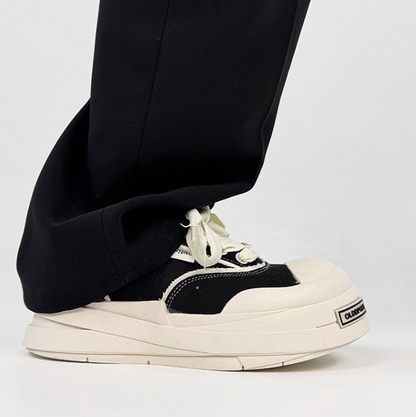 RETRO CANVAS PLATE SHOES I-0228