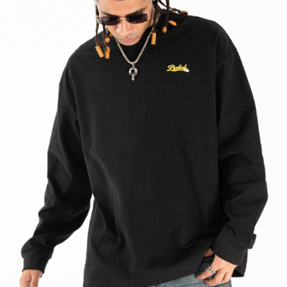 HEAVYWEIGHT COTTON LONG SLEEVE TEE I-0162