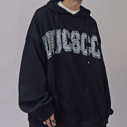 RETRO HIP-HOP HOODED SWEATSHIRT I-0149